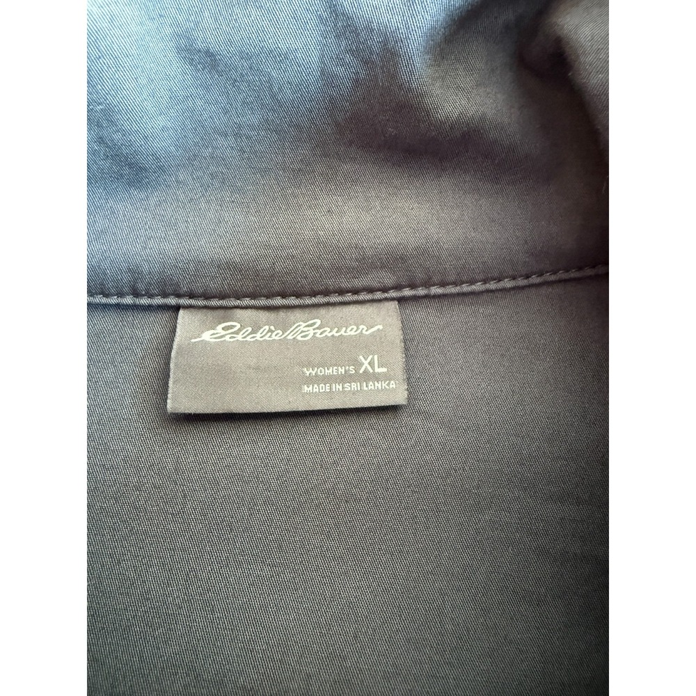 Eddie Bauer Utility Field Jacket Womens XL Gray Gorpcore Rugged Outdoor Hiking - Picture 8 of 15
